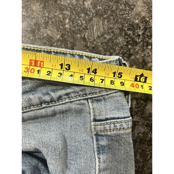 Levi's 524 too superlow Bootcut Med Wash Women’s Blue Jeans Denim Size 9 Y2K - Picture 3 of 8